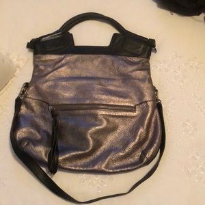 Foley and Corinna Disco City Tote- Pewter